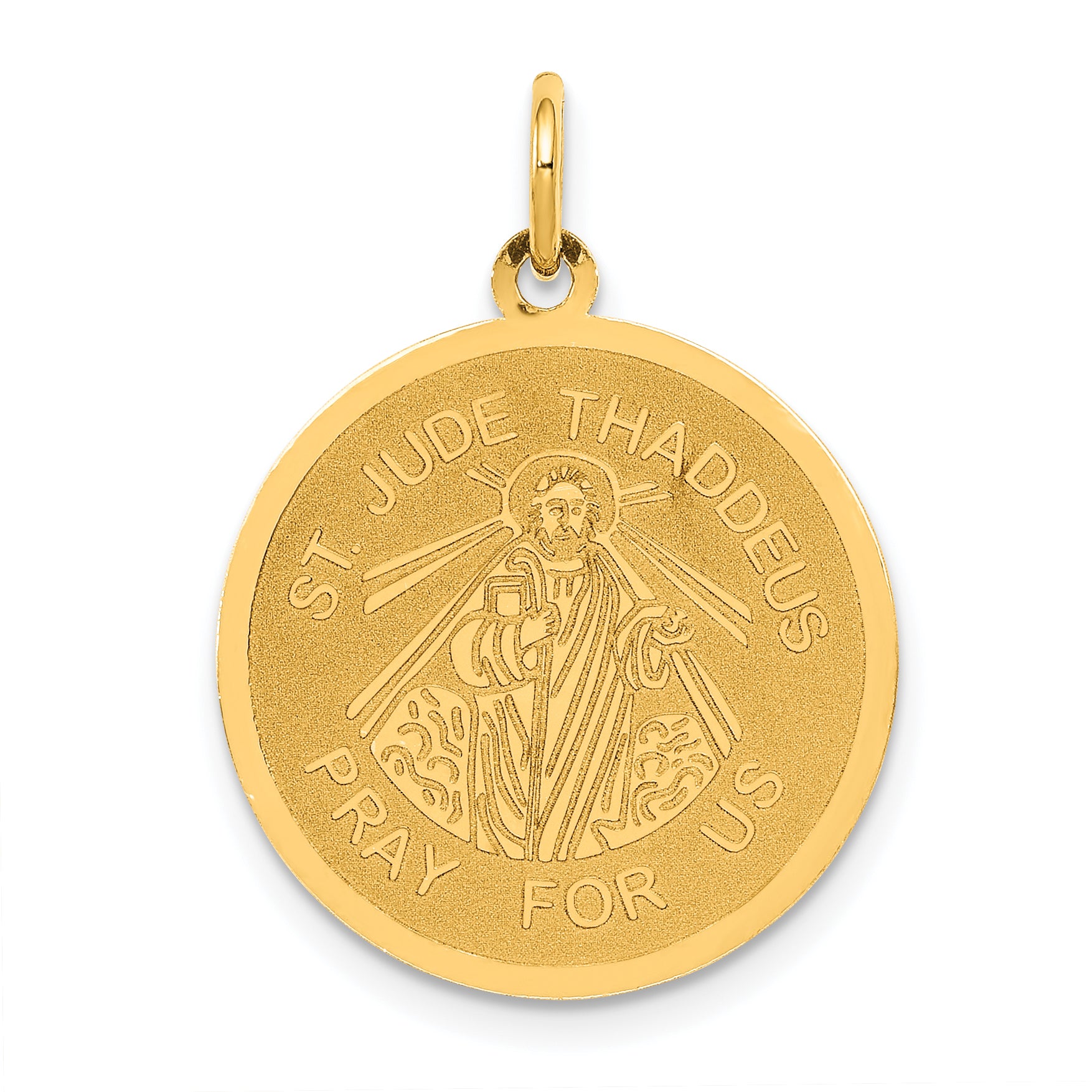 14k Saint Jude Thaddeus Charm Main image