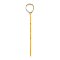 14K Laser Designed Cross