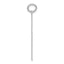 14K White Gold Laser Designed Cross Pendant