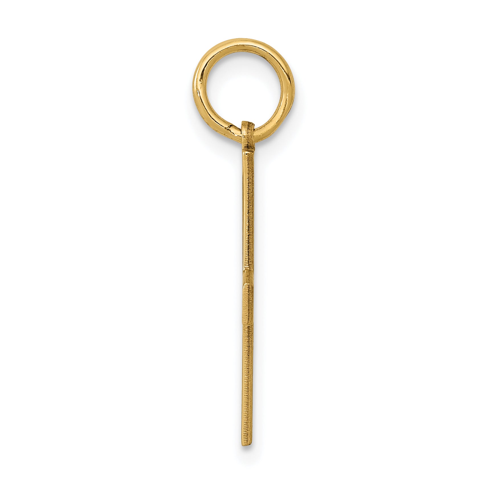 14K Laser Designed Greek Cross Charm Secondary image