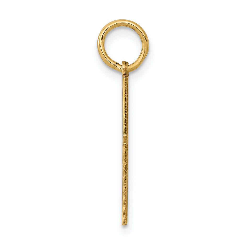 14K Laser Designed Greek Cross Charm
