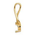 14ky Fancy 6.5mm Diamond Slide Mounting (No Stone Included)