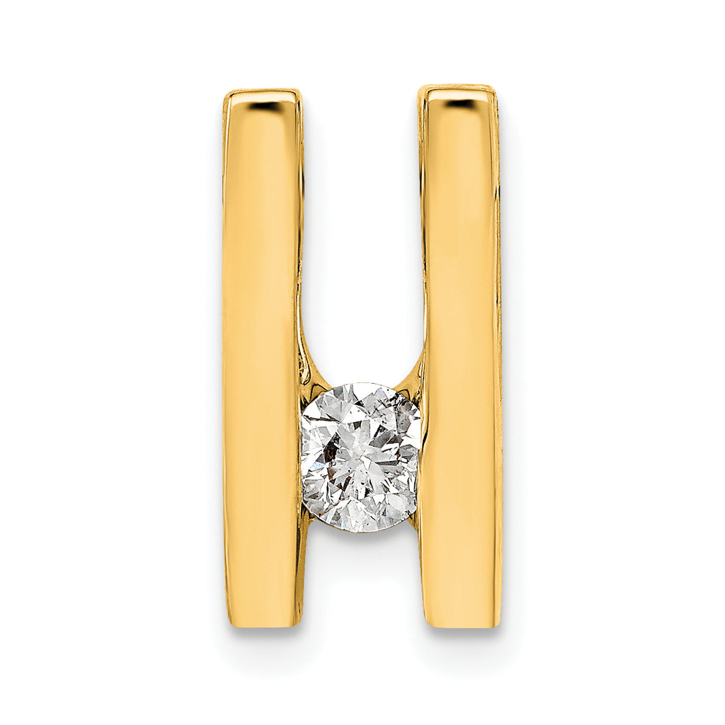 14k VS 4.1mm Diamond Slide