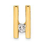 14k VS 4.1mm Diamond Slide
