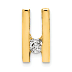 14k VS 4.1mm Diamond Slide