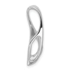 14k White Gold Peg Set Slide Mounting (No Stone Included)