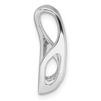 14k White Gold Peg Set Slide Mounting (No Stone Included)