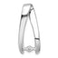 14k White Gold Peg Set Slide Mounting