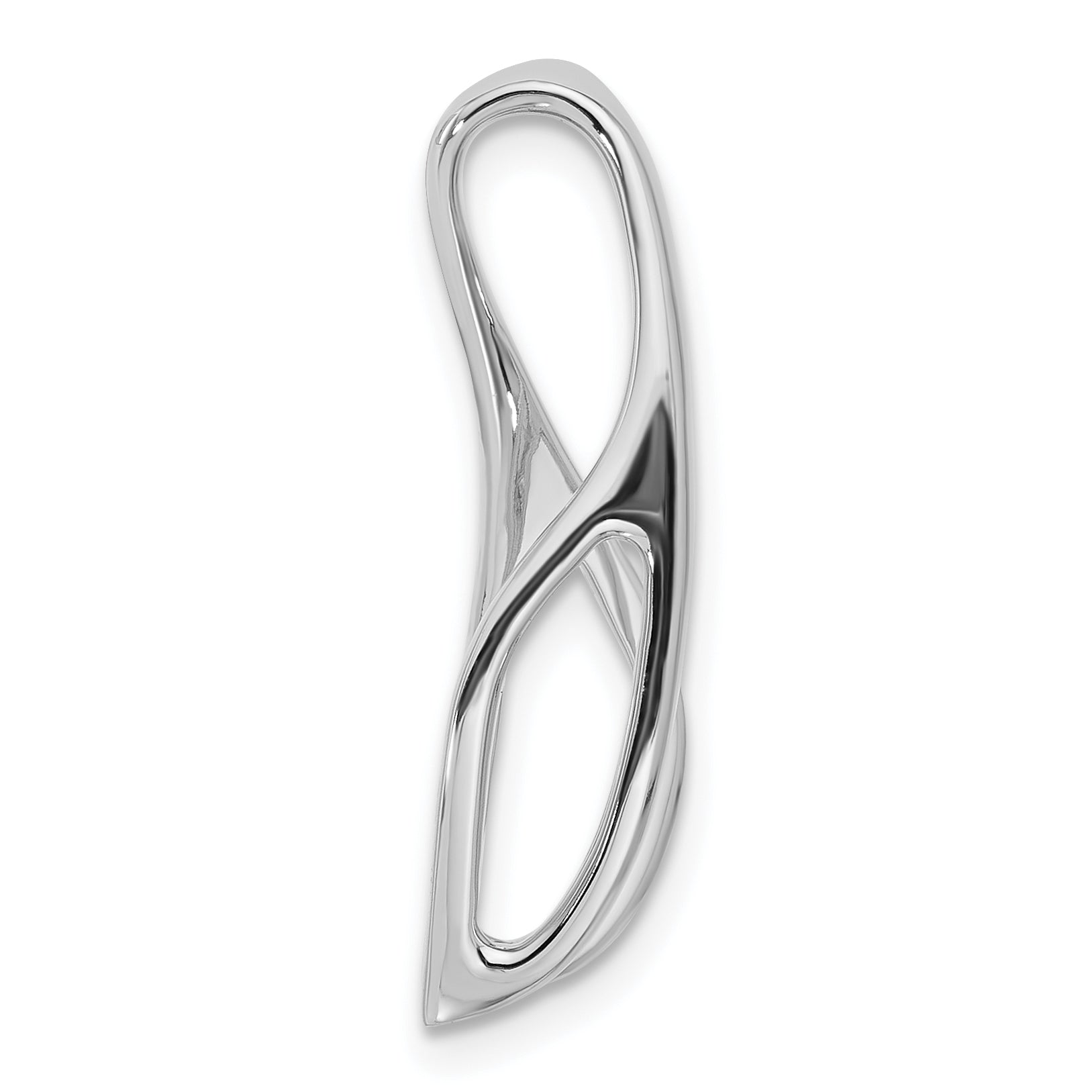 14k White Gold Peg Set Slide Mounting (No Stone Included) Secondary image