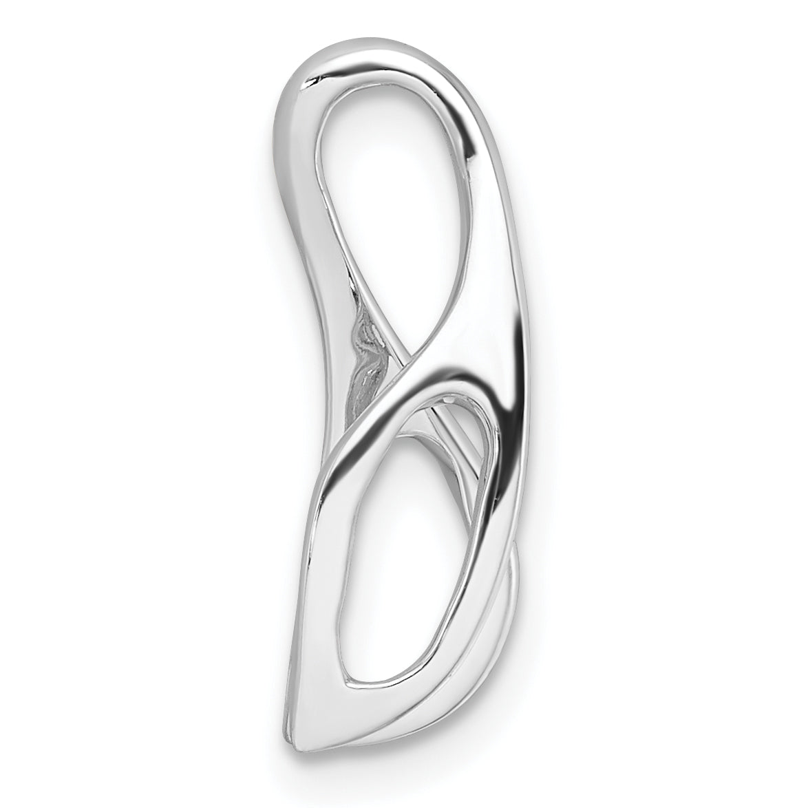 14k White Gold Peg Set Slide Mounting (No Stone Included) Secondary image