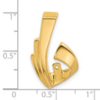 14k Peg Set Slide Mounting (No Stone Included)