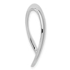 14k White Gold Peg Set Slide Mounting (No Stone Included)
