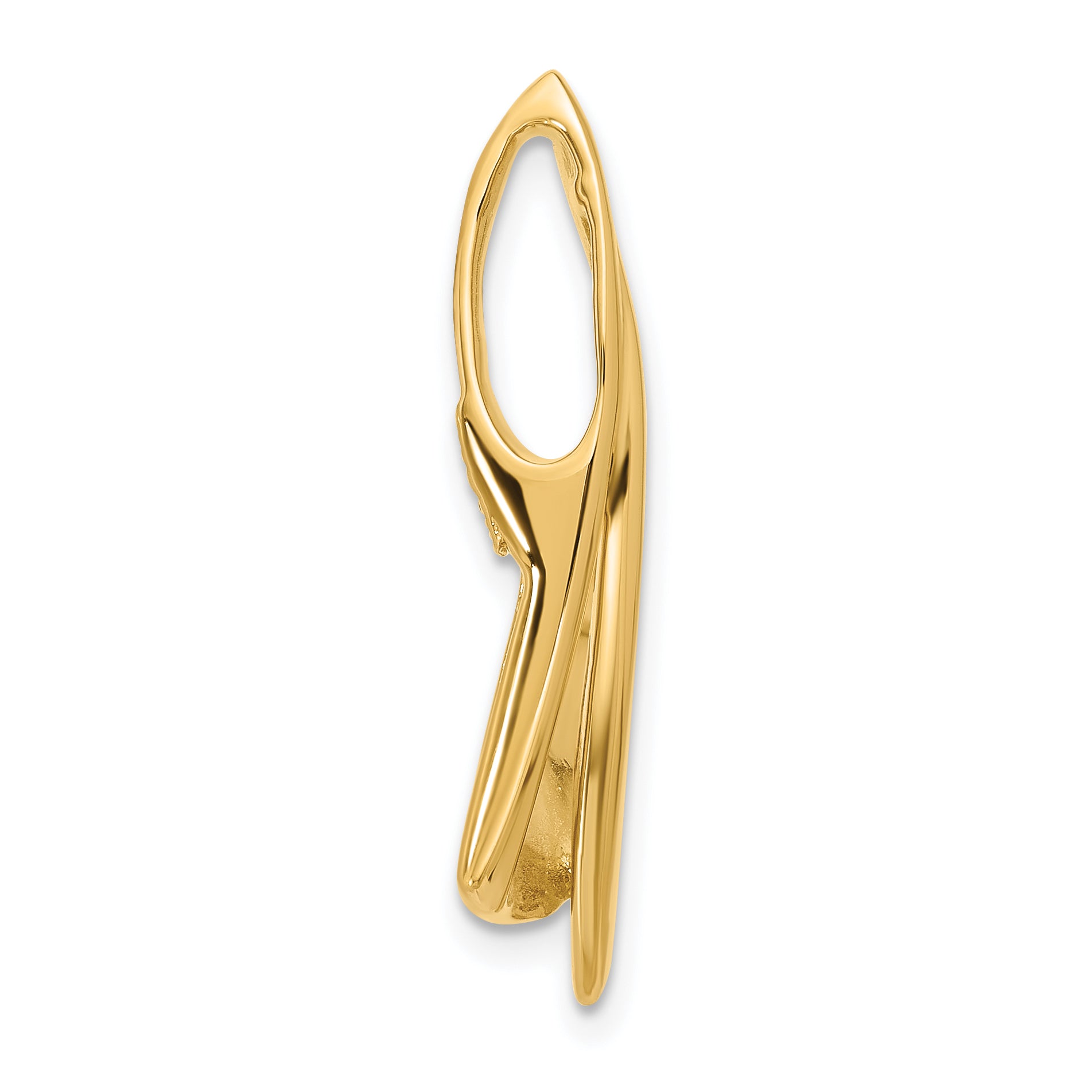14k Peg Set Slide Mounting (No Stone Included) Secondary image