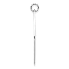 Sterling Silver Rhodium-plated Medical Jewelry Pendant