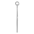 Sterling Silver Rhodium-plated Medical Jewelry Pendant