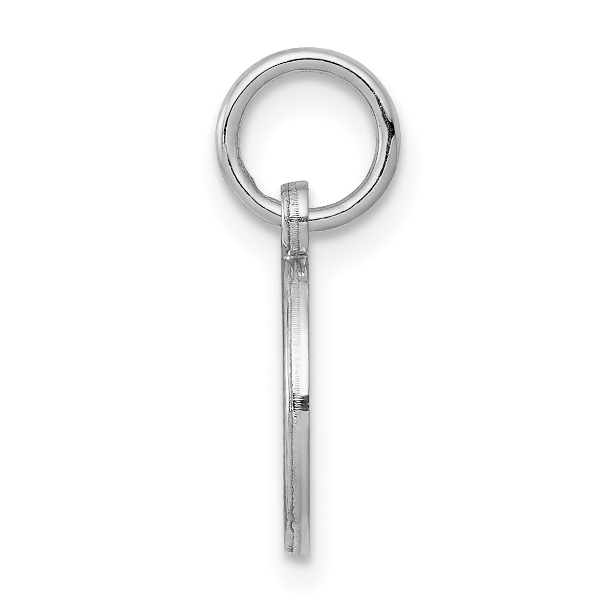 Sterling Silver Rhodium-plated Medical Charm Secondary image