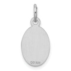 Sterling Silver Rhodium-plated Medical Jewelry Charm