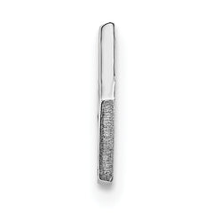 Sterling Silver Rhod-plt Non-enameled Attachable Emblem Medical Charm