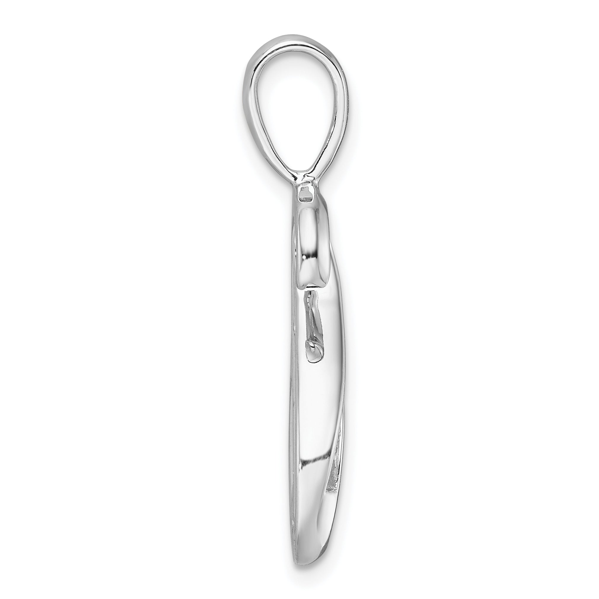 14k White Gold Holds 6-1.9mm stones & Peg Slide Mounting (No Stone Included) Secondary image