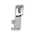 14k White Gold Circle 5mmDiamond Chain Slide Mounting (No Stone Included)
