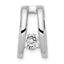 14K White Gold A Diamond slide