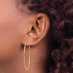 14k 1.25mm Endless Hoop Earring