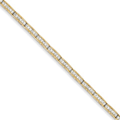 14K Diamond Bracelet