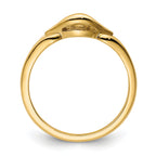 14k Diamond Ring Mounting (No Stone Included)