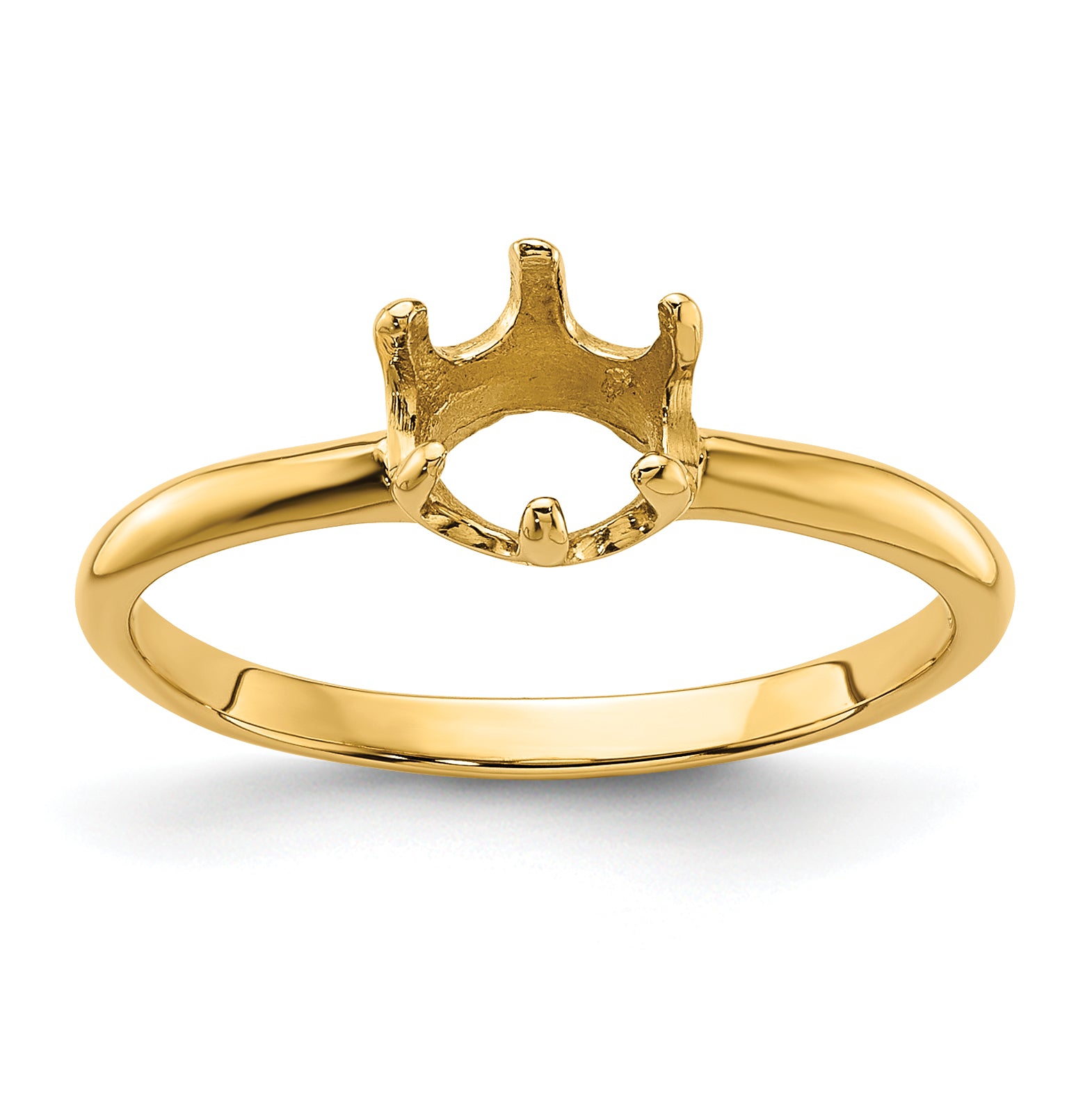14k 5.5mm Pearl Ring Mounting Main image