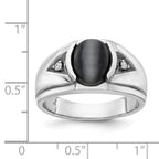 14k White Gold AA Dia Ring