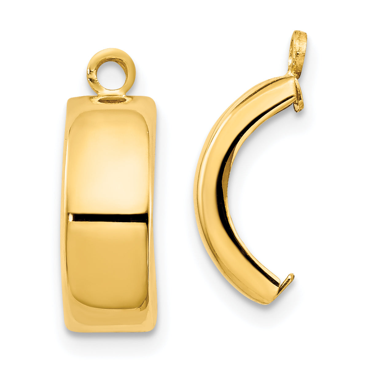 14k Polished Earring Jackets Main image