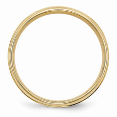 14K Yellow Gold Light Comfort Fit Fancy Band