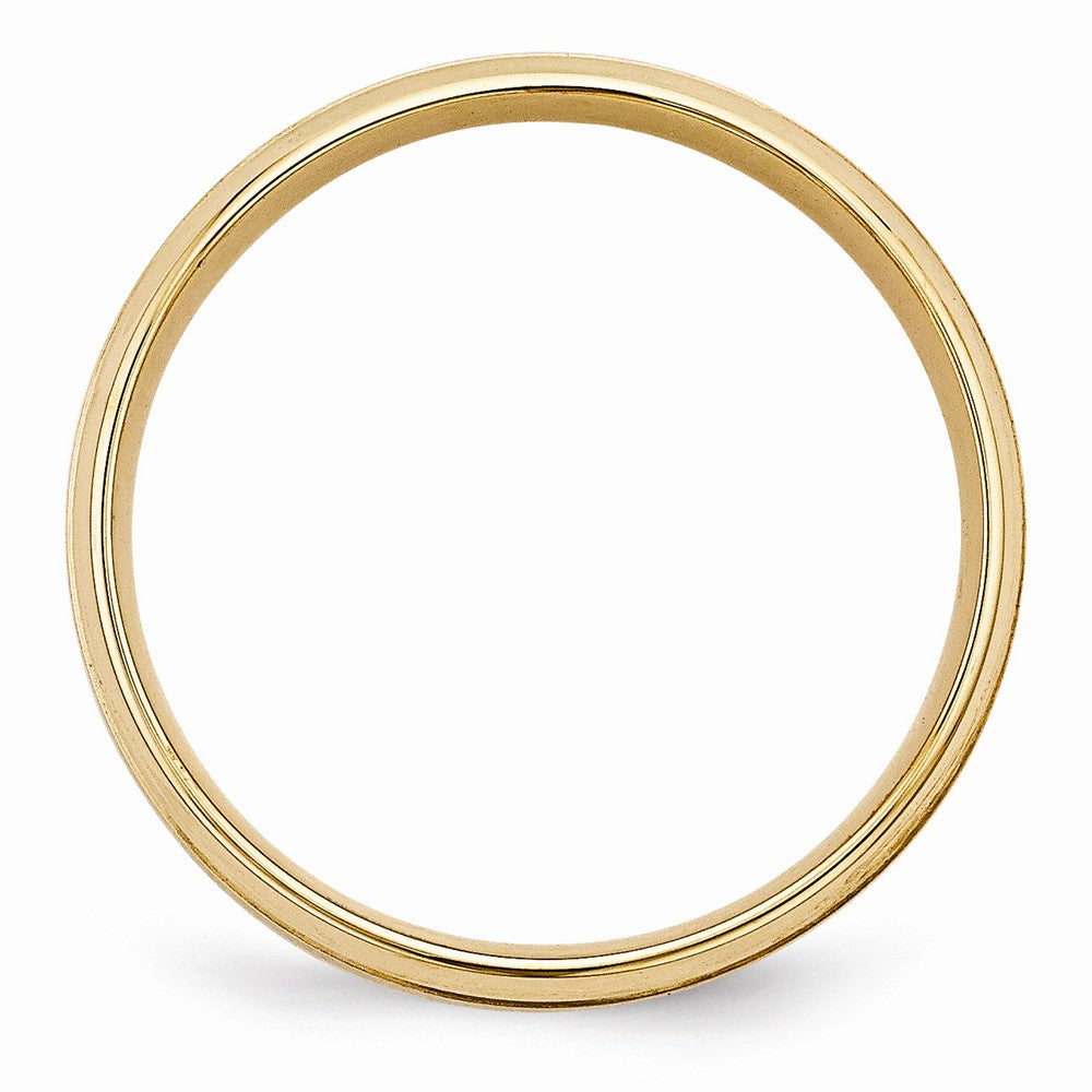 14K Yellow Gold Standard Comfort Fit Fancy Band