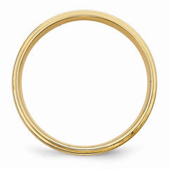 14K Yellow Gold Standard Comfort Fit Fancy Band