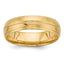 14K Yellow Gold Standard Comfort Fit Fancy Band