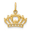 14k Crown Charm
