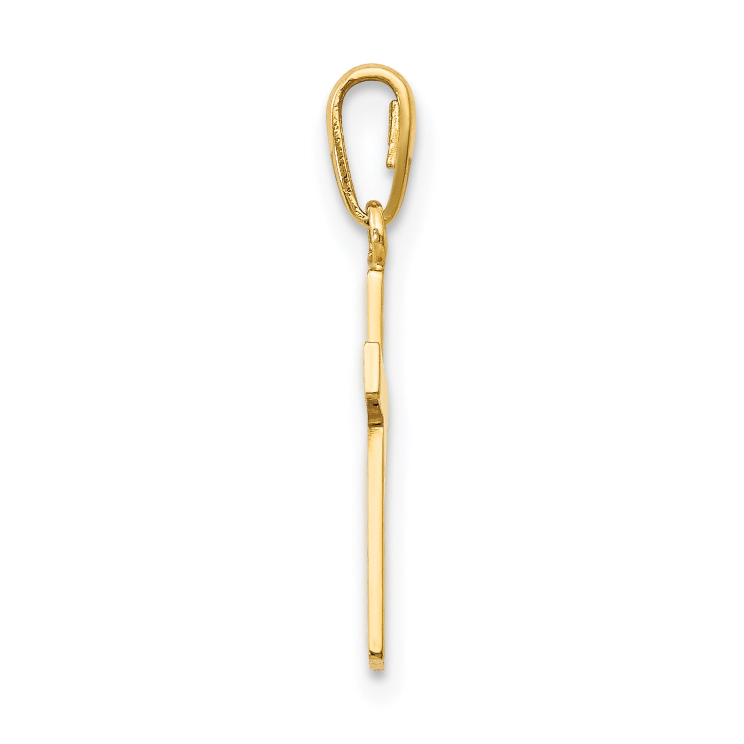 14K Children's Cross Pendant
