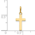14K Children's Cross Pendant