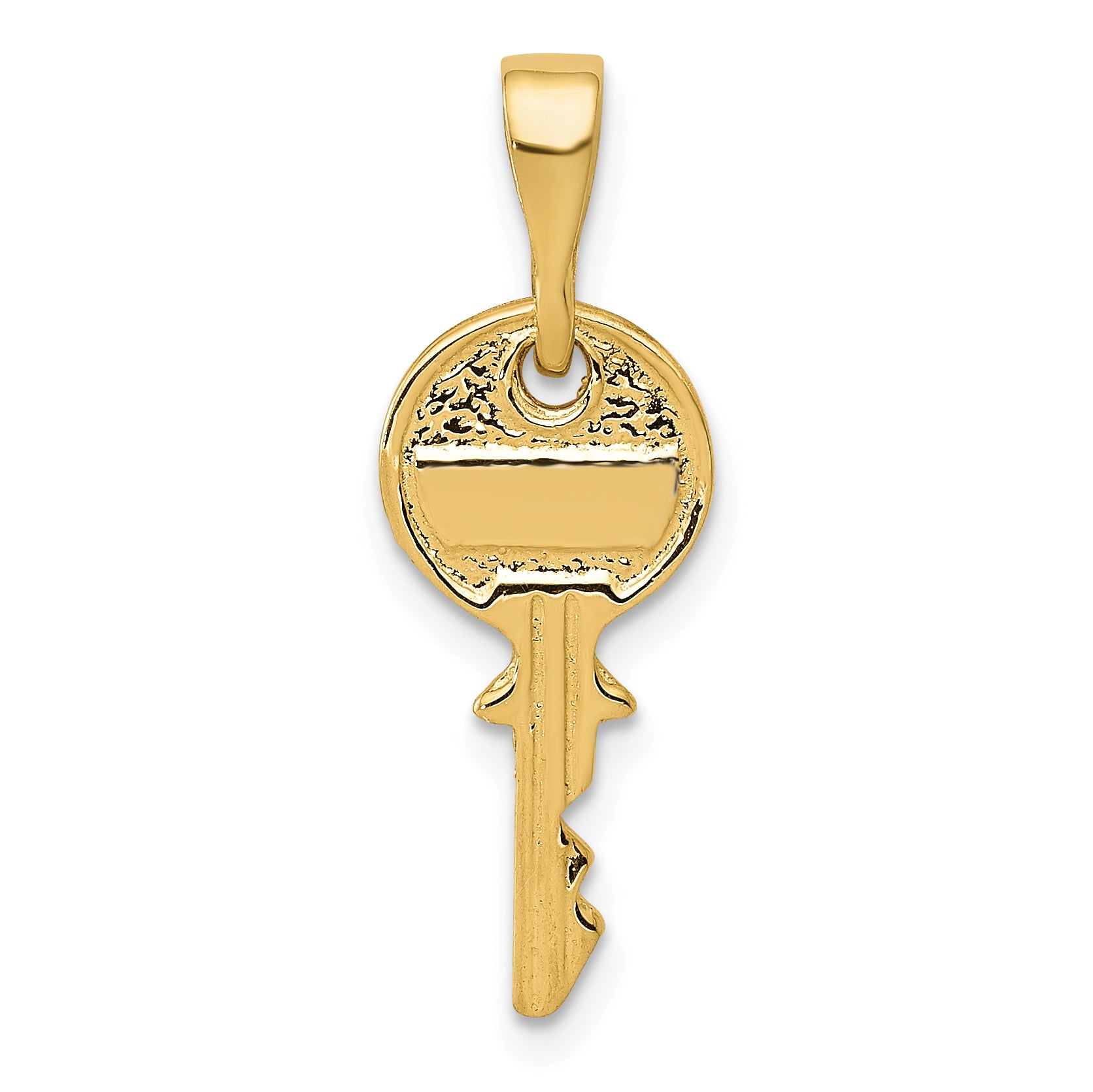 14K Polished Key Charm Main image