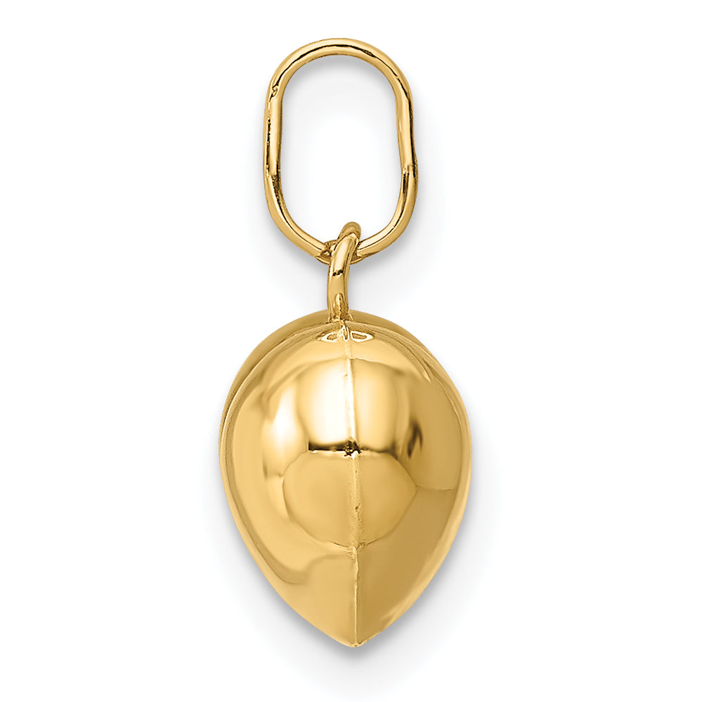 14k Polished Puffed Heart Charm Secondary image