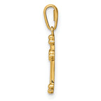 14K Cross Pendant