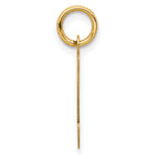 14K Yellow Gold Initial Z Charm