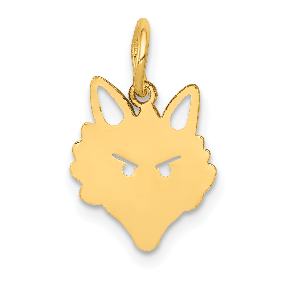 14k Fox Head Charm Main image