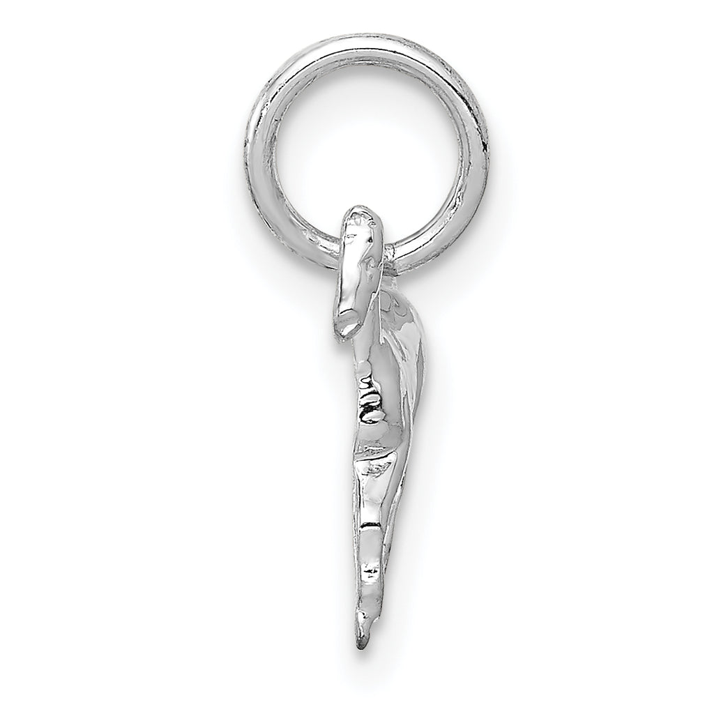 14K White Gold Horse Charm