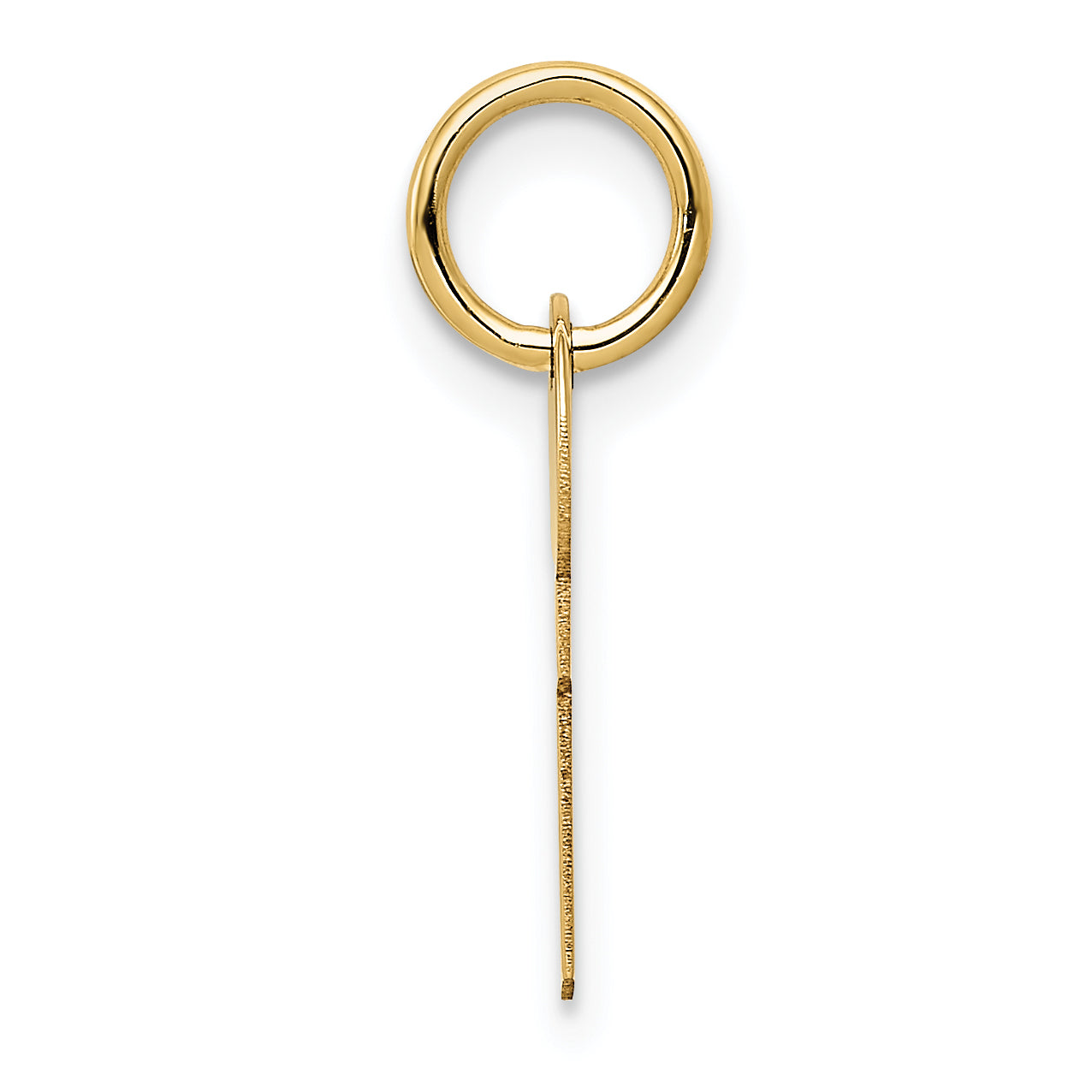 14K Polished Key Charm Secondary image