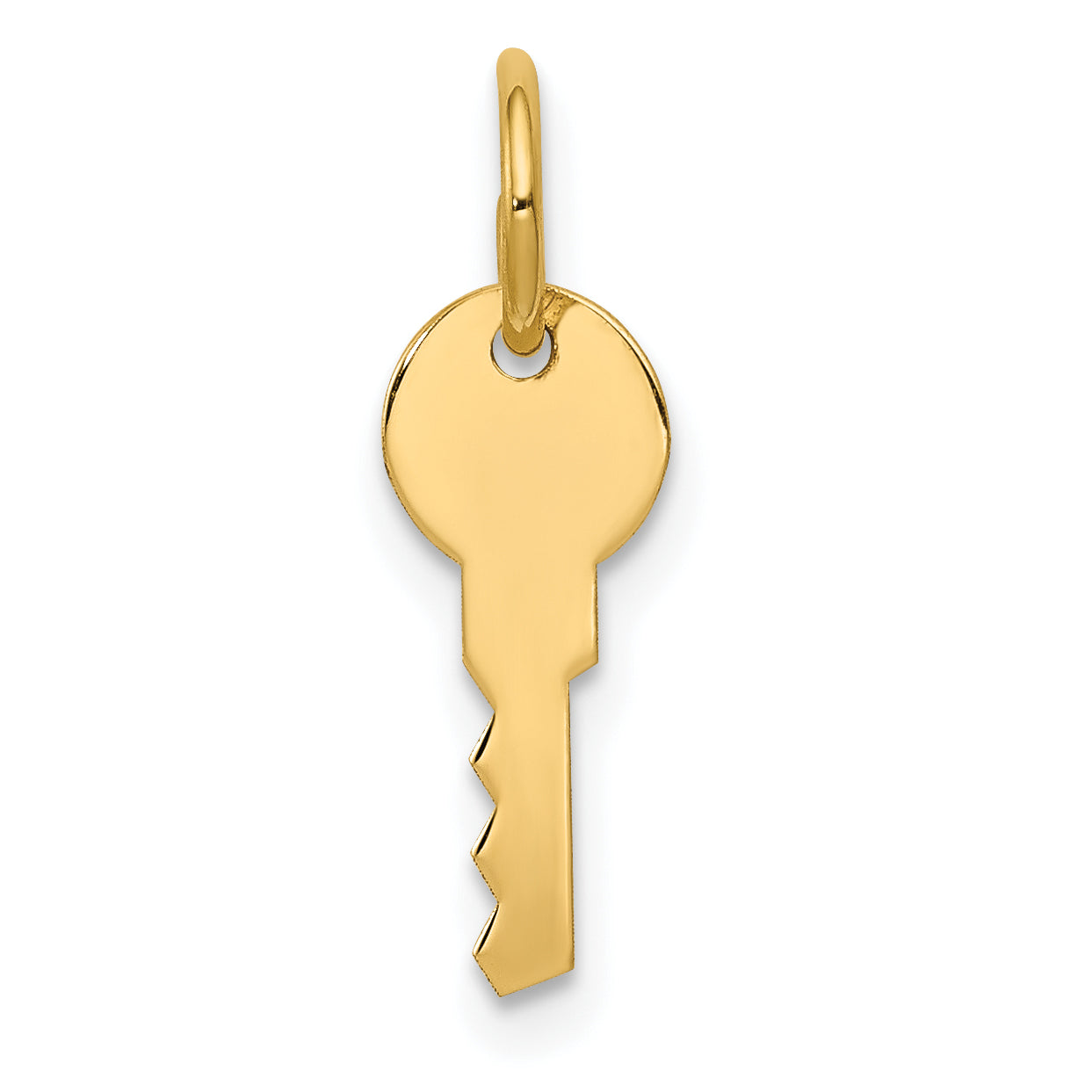 14K Polished Key Charm Main image