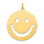 14k Smiley Face Charm