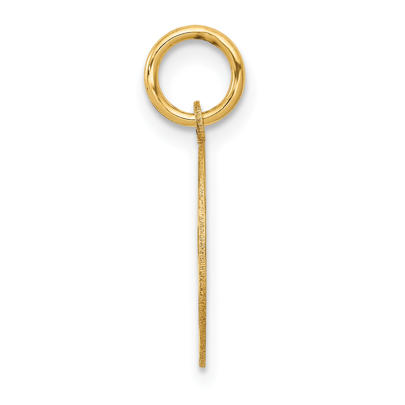 14K Small EMT Medical Charm Secondary image