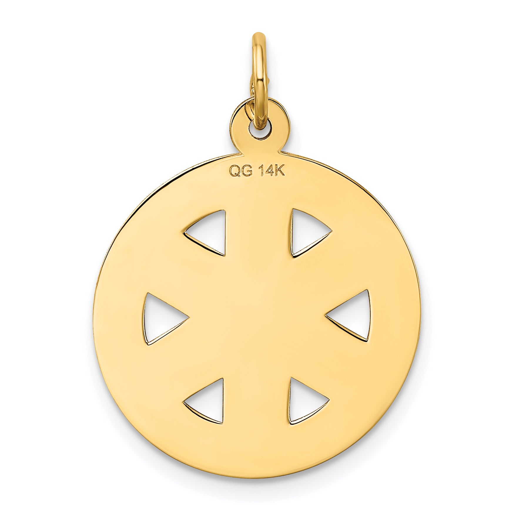 14K Medium PARAMEDIC Medical Pendant