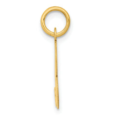 14K Medium Fancy Script Letter B Initial Charm